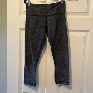 Lululemon Athletica Blue and Gray Leggings
